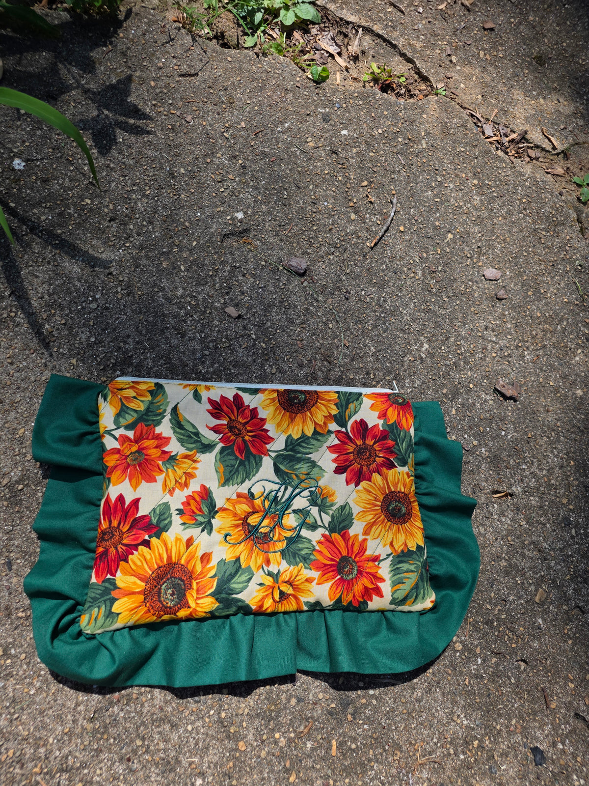 Quilted Autumn Garden Tote Bag Set