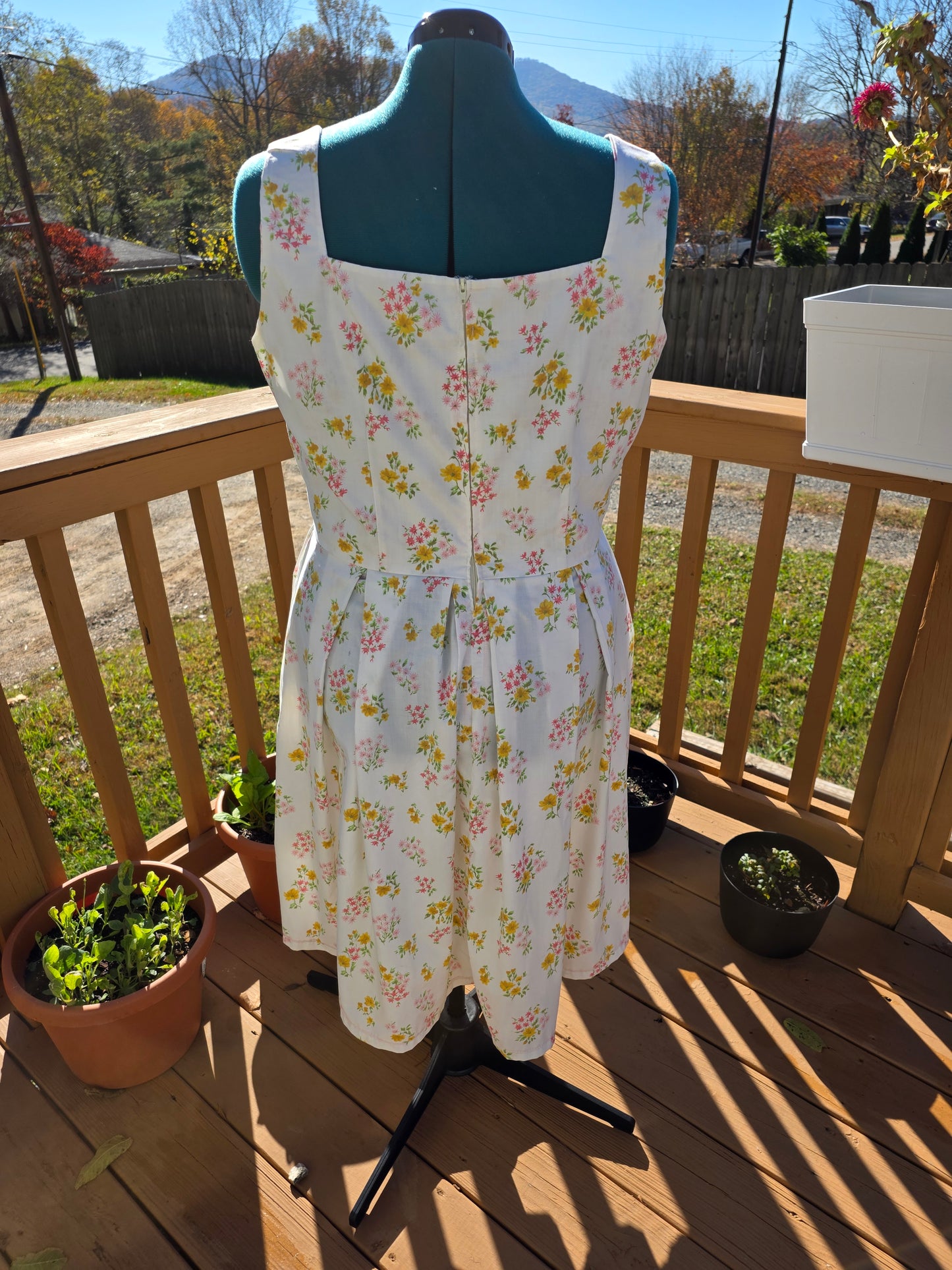 Vintage floral dress