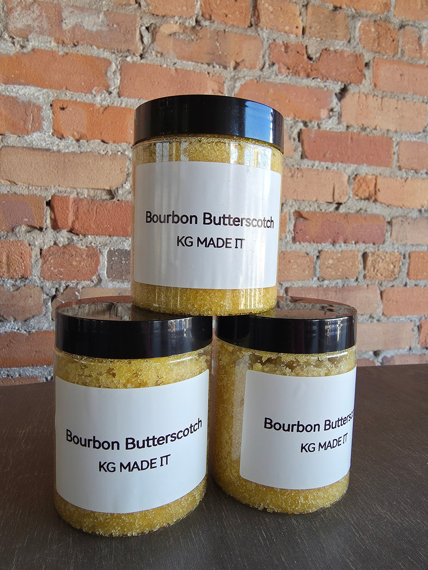 Bourbon Butterscotch sugar scrub