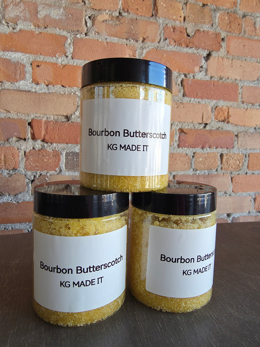 Bourbon Butterscotch sugar scrub